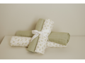 Little Dutch Plienky 70x70cm Blueberry Leaves & Sage 2 ks