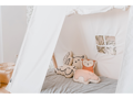 Childhome Textilný poťah Tipi White na rám postele stan 70x140cm