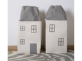 Childhome Box na hračky Dom Grey Off White