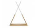 Childhome Polica na stenu Tipi Natural White