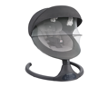 KikkaBoo Houpací lehátko elektrické Codie Dark Grey