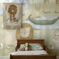 Little Dutch Tapeta na stenu Safari Friends