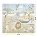 Little Dutch Tapeta na stenu Safari Friends