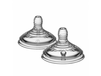Tommee Tippee Náhradné cumlíky C2N rýchly prietok 6 +, 2ks.