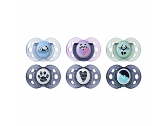 Tommee Tippee Cumlík C2N silikon Any Time 2ks 18-36m