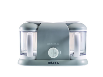 Beaba Parný varič + mixér BABYCOOK DUO šedý