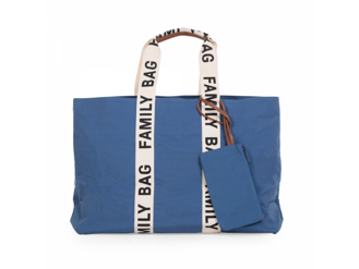 Childhome Cestovná taška Family Bag Canvas Indigo
