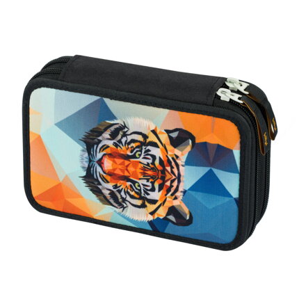 BAAGL Školský peračník dvojposchodový Tiger