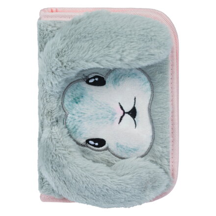 BAAGL Školský peračník klasik dve chlopne Bunny