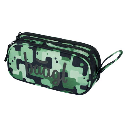 BAAGL Študentský peračník etui Green