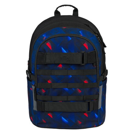 BAAGL Školský batoh Skate Indigo