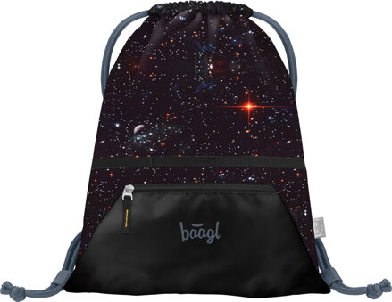 BAAGL Vrecko s priehradkou na zips Pixel Space