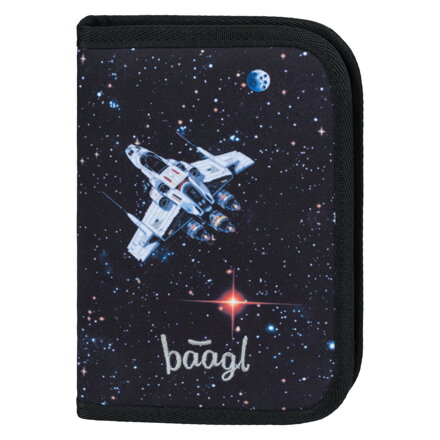 BAAGL Školský peračník jednoposchodový Pixel Space