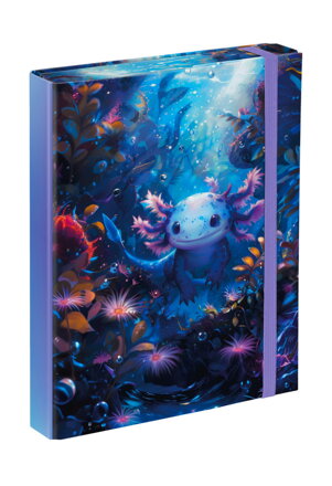 BAAGL Dosky na školské zošity A5 Axolotl