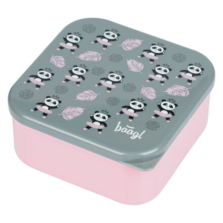 BAAGL Box na desiatu 4 v 1 Panda