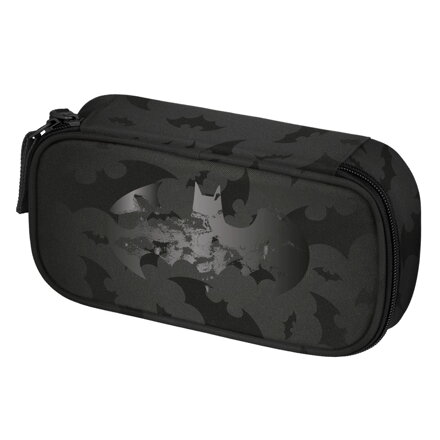 BAAGL Školský peračník etui Batman čierny