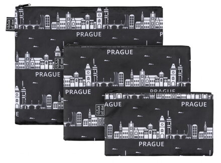 Súprava 3 taštičiek Praha