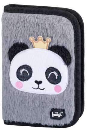 BAAGL Školský peračník klasik, dve chlopne Panda