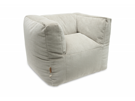 Jollein Kreslo detské Beanbag Corduroy Olive Green