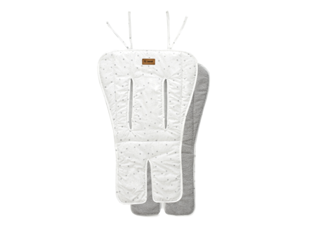 Jane Podložka do kočíka obojstranná Flappy Grey