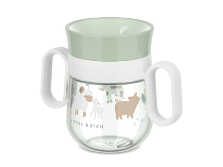 Little Dutch Hrnček trénovací 360 ° 200 ml 6m + Farma
