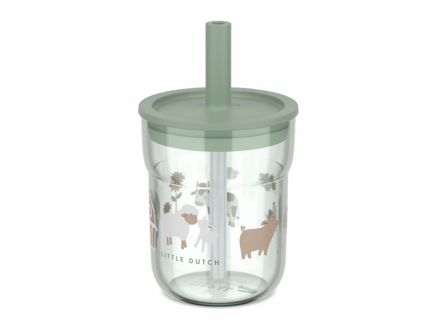Little Dutch Téglik so slamkou 250 ml Farma