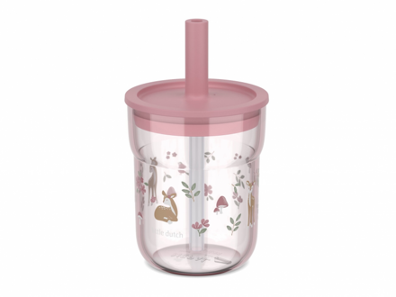 Little Dutch Téglik so slamkou 250 ml Fairy Garden