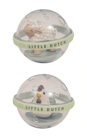 Little Dutch Rotujúce loptičky 2 ks Farma