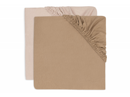 Jollein Napínacia plachta 40/50 x 80/90 cm 2 ks Wild Rose