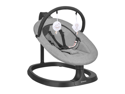 KikkaBoo Hojdacie lehátko elektrické Zazu Grey