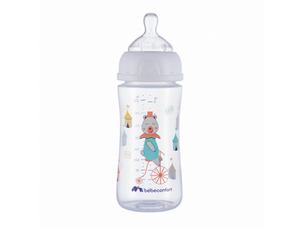 Bebeconfort Dojčenská fľaša Emotion 270ml 0-12m White