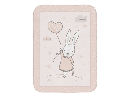 KikkaBoo Detská deka Super Soft 80x110 cm Rabbits in Love