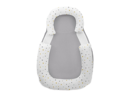 KikkaBoo Polohovacia podložka Dots Grey
