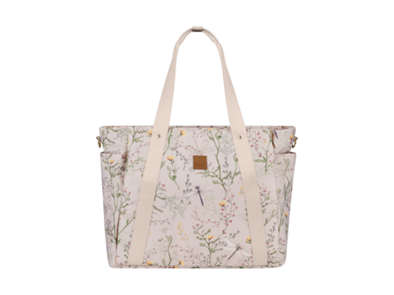 KikkaBoo Prebaľovacia taška Florence Secret Garden Beige