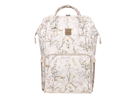 KikkaBoo Prebaľovací batoh Siena Luxe Secret Garden Beige