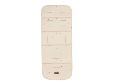 KikkaBoo Sedacia podložka do kočíka Garden Beige