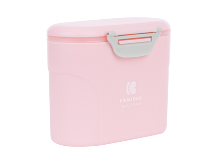 KikkaBoo Zásobník na sušené mlieko s odmerkou 160g Pink