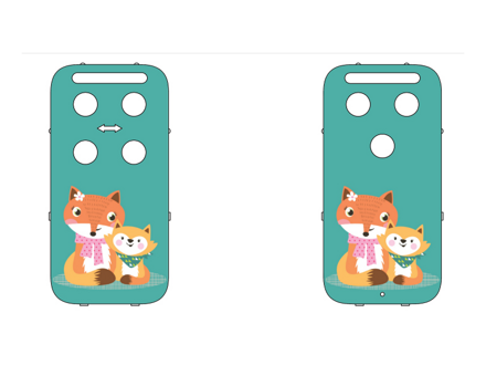 CAPiDi Výmenný kryt k pestúnke BabyAlarm FoxFamily