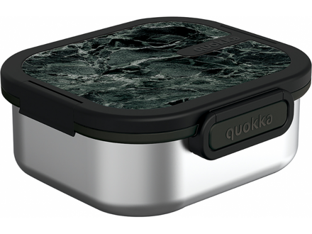 Quokka Nerezový box na jedlo Kai Black Marble