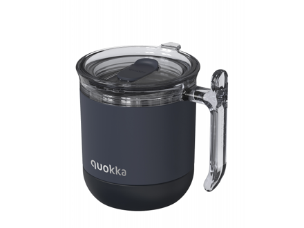 Quokka Nerezový termohrnček Wave Black 260 ml