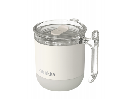 Quokka Nerezový termohrnček Wave Ivory 260 ml