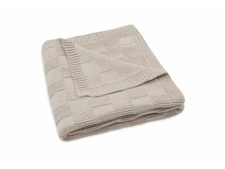 Jollein Deka 75x100cm Box Knit Warm Sand