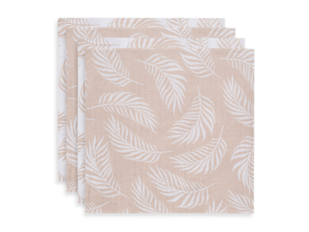 Jollein Plienky 4 ks 70x70 cm Nature Pale Pink