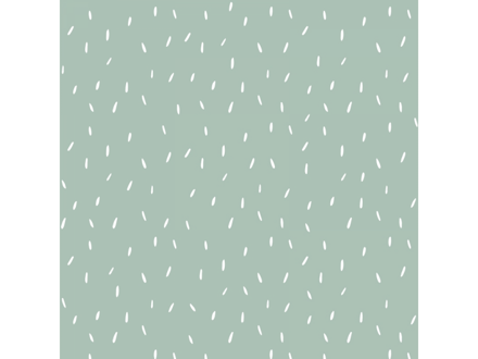 Little Dutch - textil Tapeta mint sprinkles