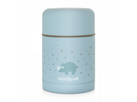 Miniland Termoska Silky na jedlo Blue 600ml