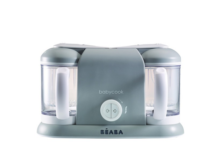 Beaba Parný varič + mixér BABYCOOK DUO šedý
