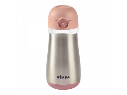 Beaba Hrnček termoizolačný nerez 350ml Pink