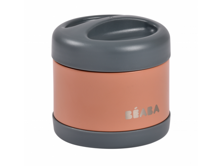 Beaba Termoska na jedlo 500ml Mineral Grey / Terracotta