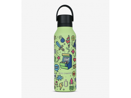 Runbott Termofľaša Mii 600 ml Retro Gamer Sharp Green