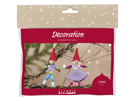 Creativ Company Kreatívna sada Vianoční škriatkovia